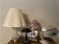 Desk lamp and table top lamps