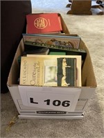 Miscellaneous books, cookbooks, Bibles and