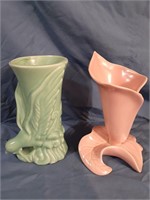 Beautiful glazed vases