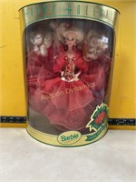 Happy Holiday Barbie in Red Gown