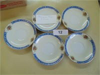 (5) Occupied Japan Tea Cup Saucers