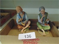 Asian Figurines (Marked Korea)
