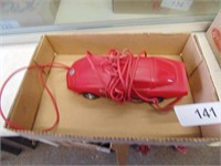 Red Corvette Push Button Telephone