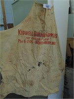 Kidwell Building Supplies Mont., IN Work Apron