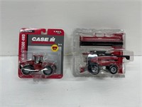 Case IH  STX500 & Case IH 8010 Combine