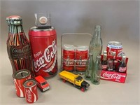 Lot of Man Coca Cola Collectables