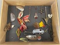 Lot of Many Vintage Metal Lures
