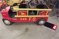 FIRE TRUCK CARNIVAL RIDE - CONEY ISLAND NY