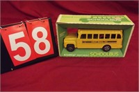 HUBLEY SCHOOL BUS WITH BOX