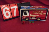 BUDDY L COCA COLA DELIVERY TRUCK WITH BOX