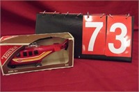 TONKA HELICOPTER WITH BOX