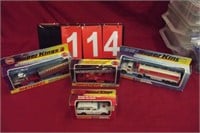 4 LARGE MATCHBOX CARS WITH BOXES