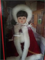 Holiday Moments Porcelain Doll