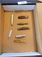 Assorted Pocket Knives in Varied Conditions