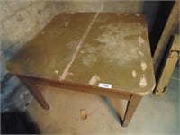 Wooden Table in Rough Condition
