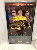 2004 Indianapolis 500 framed poster