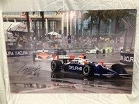 Autographed Vitor Meira print on board