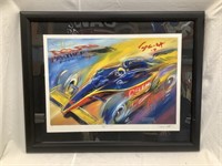 Bill Patterson - Indy 500, 2007 framed print