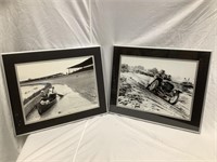2 - Framed IMS vintage photos