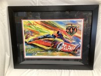 Bill Patterson - Delphi ‘06 Indy 500 framed print