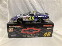 Autographed Jimmie Johnson 1:24 scale diecast