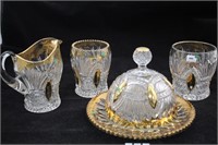HEISEY PRINCE OF WALES PLUMES TABLE SET