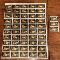 53 USPS Pharmacy 8 Cents Uncancelled Stamps