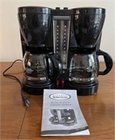 Kitchen Selectives Dual Carafe Coffee Maker