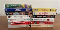 Lot of 13 VHS Movies - 6 New in Pkg