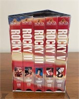 Commerative 20th Anniv. Rocky VHS Tape Set