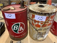 B/A & Case 5 gal pails