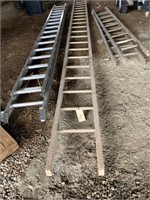 20’ wood ladder