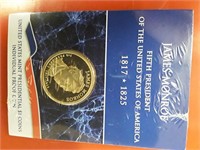 JAMES MONROE PROOF COIN SEALED FROM THE MINT UNC