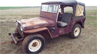 Wiily 1948 CJ2A Jeep, 4x4,