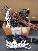 Box of Misc Cords