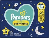 Pampers Swaddlers Overnights | Size 5 | 50 Count