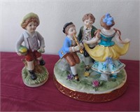 911 - LOT OF 2 PORCELAIN FIGURINES