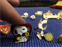 Snoopy and grandma pin Lot