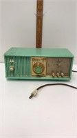 Vintage Motorola Radio-Avocado colored-approx 13”