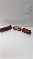 LOOK! Hafner wind up train tin toy vintage