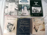 6pc Texas Author Signed Vintage Texana Books