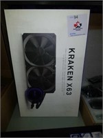 Kraken x60 3 liquid cooler with RGB
