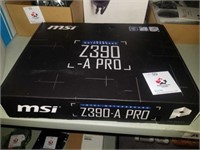 MSI Motherboard z390 a pro