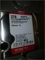 Western Digital WD Red Plus NAS 3 TB hard drive