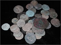 36 Pieces 115.3 g Ancient Roman Coin Lot
