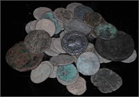 43 Pieces 111.3 g Ancient Roman Coin Lot