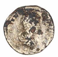 Silvered Ancient Roman Coin