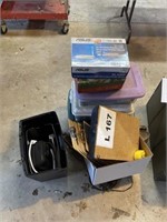 Miscellaneous office supplies, shredder,