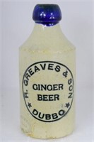 Stoneware Ginger Beer - Greaves & Son, Dubbo