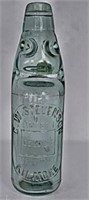 Marble Stoppered Bottle - G. W.Stevenson, Kilmore